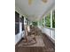 Spacious covered front porch with rocking chairs and great views at 170 Eagle Dr, Salisbury, NC 28144
