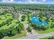 A gorgeous Primary-planned community with a large pond, fountains, and beautifully landscaped common areas at 2909 Julian Glen Cir, Waxhaw, NC 28173