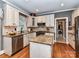Charming kitchen with granite countertops, stainless steel appliances, and ample cabinet space at 3401 Cresta Ct, Charlotte, NC 28269