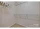 Walk-in closet featuring wire shelving for storage and organization at 3849 Carl Parmer Dr, Harrisburg, NC 28075