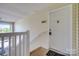 Apartment entrance with white door, black hardware, and visible unit number 3849 at 3849 Carl Parmer Dr, Harrisburg, NC 28075