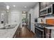 Well-appointed kitchen with stainless steel appliances, granite countertops, and an open layout at 423 Solomon St, Charlotte, NC 28216