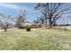 A cozy single-story brick house with a neat front lawn, surrounded by mature trees in a quiet neighborhood setting at 4601 Mendham Dr, Charlotte, NC 28215