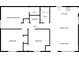 Detailed floor plan of a home layout featuring primary bedroom, bathroom, kitchen, laundry, living room, dining area, and hall at 4903 Jamee Dr, Gastonia, NC 28056