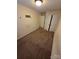 Cozy bedroom with neutral walls, carpeted floors, and a double door closet providing ample storage at 550 Baker Mill Rd, Cleveland, NC 27013