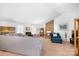 Bright and airy living room with a cozy fireplace, ideal for relaxing and unwinding at 6601 Charlotte Hwy, York, SC 29745
