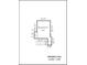 A blueprint displaying the dimensions of the basement/den, including length and width at 747 9Th Nw St, Hickory, NC 28601