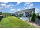 A well maintained backyard and patio area is perfect for entertaining and relaxing at 9311 Dunwich Dr, Gastonia, NC 28056
