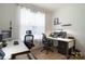 Bright office space featuring two workstations, ample natural light, and modern decor for a productive work environment at 12341 Mcallister Park Dr, Charlotte, NC 28277