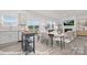 Open concept living space featuring a modern kitchen, dining area, fireplace, and comfortable seating at 1339 37Th Avenue Ne Ln, Hickory, NC 28601