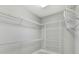 Walk-in closet features shelving that runs floor to ceiling at 18618 Rollingdale Ln, Davidson, NC 28036