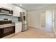Modern kitchen showcasing stainless steel appliances and ample cabinet space at 2414 Lane St, Kannapolis, NC 28083