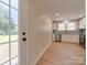 This bright eat-in kitchen is conveniently situated by the back entrance at 2414 Lane St, Kannapolis, NC 28083
