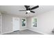 Bright living room featuring updated flooring, fresh paint, modern ceiling fan, and natural light at 426 Williamson St, Rock Hill, SC 29730