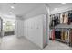 Spacious walk-in closet with custom shelving and ample storage space for clothing and accessories at 6800 Augustine Way, Charlotte, NC 28270