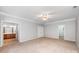 Spacious main bedroom with ensuite bathroom and walk-in closet at 7731 Sedgebrook E Dr, Stanley, NC 28164