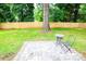 Landscaped backyard patio, perfect for outdoor relaxation and entertaining at 9208 Detroiter Dr, Huntersville, NC 28078