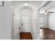 Welcoming entryway with hardwood floors and modern finishes at 1326 Anthem Ct, Charlotte, NC 28205