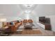 This living room features wood flooring, natural light, and comfortable seating at 139 Sheep Path Dr, Mooresville, NC 28115