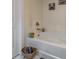Bright bathroom featuring a soaking tub with elegant fixtures and decor at 154 Tanner Loop, Troutman, NC 28166