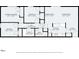 Detailed floor plan showing layout of bedrooms, bathrooms, kitchen, dining and living areas at 1620 #K Arlyn Cir # K, Charlotte, NC 28213