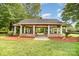 Picturesque outdoor pavilion with stone accents and ample seating, perfect for gatherings at 17729 Trolley Crossing Way, Cornelius, NC 28031