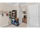 View of a hallway with an open doorway leading to the kitchen at 3835 Norman View Dr, Sherrills Ford, NC 28673
