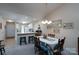 Inviting dining area with adjacent kitchen, perfect for casual meals and entertaining guests at 407 Hertling Nw Dr, Concord, NC 28027