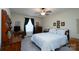 Comfortable main bedroom providing a calm atmosphere, with soft lighting and ample space at 407 Hertling Nw Dr, Concord, NC 28027