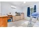 Bright bedroom has ceiling fan, window and a/c unit; ready for your personal touches! at 80 Lecline Ne Cir, Concord, NC 28025