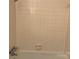 Clean bathroom featuring tiled walls and fixtures at 824 6Th Nw St # 5, Hickory, NC 28601