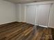 Spacious bedroom with vinyl floors and a sliding door for extra light at 824 6Th Nw St # 5, Hickory, NC 28601