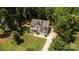 Aerial view of the well-maintained lawn surrounding the exterior of this home at 8402 Aspen Ct, Charlotte, NC 28227