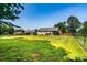 Expansive backyard with lush green grass and wooden fencing, perfect for outdoor activities at 958 Hillard Ln, Lincolnton, NC 28092