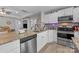 Well-equipped kitchen with stainless steel appliances, granite countertops, and modern amenities for an elegant, easy-to-use space at 100 Royal Ave, Albemarle, NC 28001