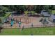 Aerial view of a neighborhood playground with many different slides and activities at 1112 Wagner Ave # 335, Fort Mill, SC 29715