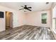 Comfortable bedroom with natural light and closet access at 12250 Wallace Ridge Dr, Charlotte, NC 28269