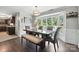 Dining room with bench seating features contemporary decor and lots of natural light at 188 Gum Branch Rd # 3, Charlotte, NC 28214