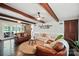 Inviting living room with hardwood floors, a neutral color palette, a ceiling fan, and comfortable seating at 188 Gum Branch Rd # 3, Charlotte, NC 28214