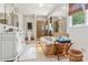 Luxurious bathroom with soaking tub, glass shower, and vanity with double sinks at 188 Ponderosa Cir, Mooresville, NC 28117