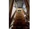 Picture of wooden steps leading to a basement or lower level, with a view of the interior at 204 Brentwood Dr, Maiden, NC 28650