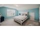 Stylish bedroom with ample natural light, and bright walls at 2296 Idol Rock Dr, Indian Land, SC 29707