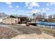 Backyard featuring a gazebo, above ground pool at 24253 Old Aquadale Rd, Albemarle, NC 28001