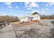 Beautiful exterior view of home and driveway and garage at 24253 Old Aquadale Rd, Albemarle, NC 28001