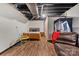 Finished basement featuring bedroom, perfect for an entertainment area at 24253 Old Aquadale Rd, Albemarle, NC 28001