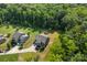 Aerial view of a home with lush green surroundings at 2525 Surveyor General Dr, Waxhaw, NC 28173