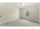 Bedroom with one window and neutral colored carpet at 2525 Surveyor General Dr, Waxhaw, NC 28173