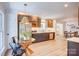 Beautiful kitchen with stainless appliances, custom cabinetry, and convenient eat-in area at 4226 Raney Way, Charlotte, NC 28205