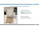 Bathroom features: white cabinetry, flooring, tub wall, hardware, and quartz countertops at 1074 Wylie Falls Ln, York, SC 29745