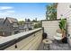 Relaxing rooftop deck with seating offering neighborhood and city views at 1113 Greenleaf Ave # B, Charlotte, NC 28202